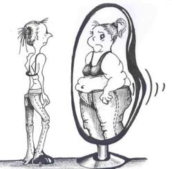 Selbstbild Anorexie